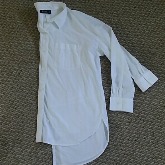 a.n.a Tops - a.n.a. White Button-Down